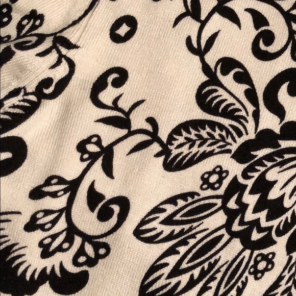 Josephine Chaus V Front Button Up Silk Sweater - Picture 7 of 7